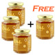 WOHO 100% Pure Creamed Raw Honey-Lemon Flavor 8oz (226g) - Buy 3 Get 1 FREE