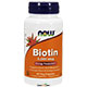 NOW® Biotin 5000 mcg - 60 Vcaps®