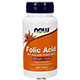NOW® Folic Acid 800mcg + B-12 25mcg - Vegetarian 250 Tabs