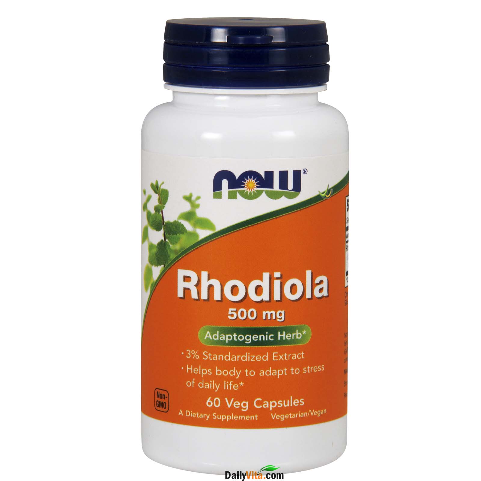 NOW® Rhodiola 500 mg - 60 Veg Capsules