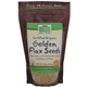 NOW® Golden Flax Seeds, Certified Organic - 16 oz.