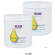 Skin Moisturizer Bundle: 2 Jars of NOW® 100% Pure Lanolin - 7 oz.