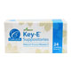 Carlson Key-E Natural Vitamin-E Suppositories 24 Soothing Inserts