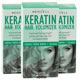 Hair Beauty Bundle: 3 Bottles of Neocell KERATIN HAIR VOLUMIZER 60 Capsules