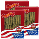 Special Bundle: 3 Boxes of WOHO #132.4 American Ginseng Half Short Medium 4oz Box